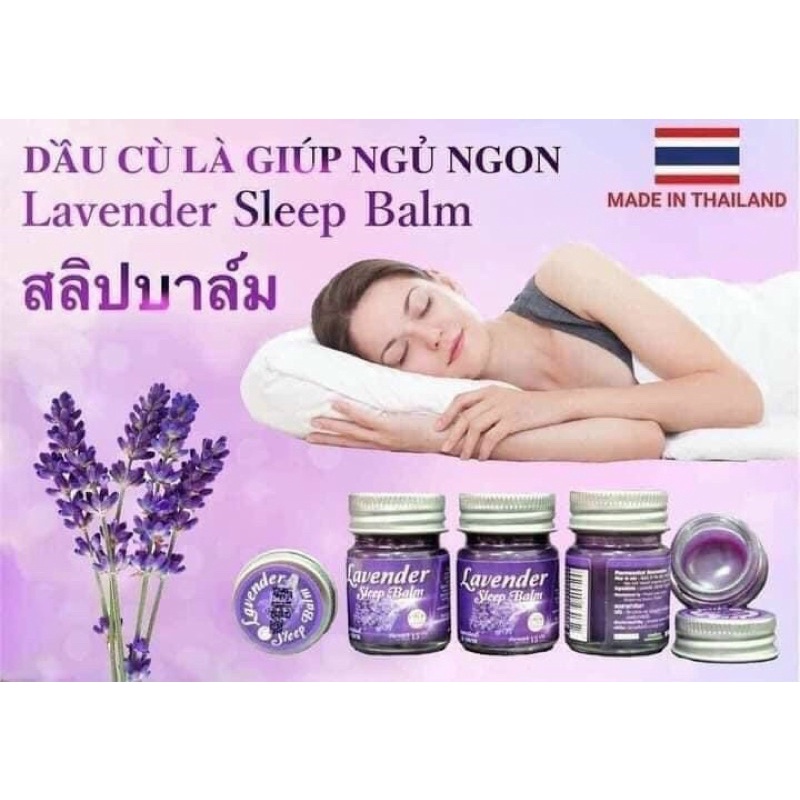 Dầu cù là lavender otop thái giúp ngủ ngon 15gr