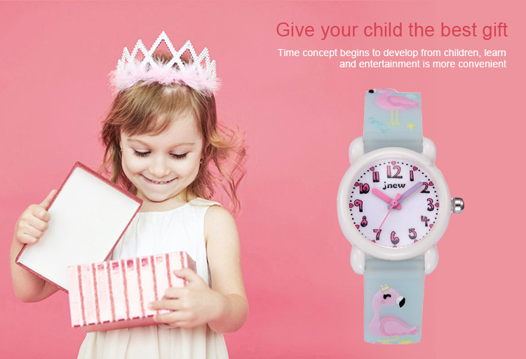 Đồng Hồ 3d Chống Nước Hình Hồng Hạc Cho Bé | BigBuy360 - bigbuy360.vn