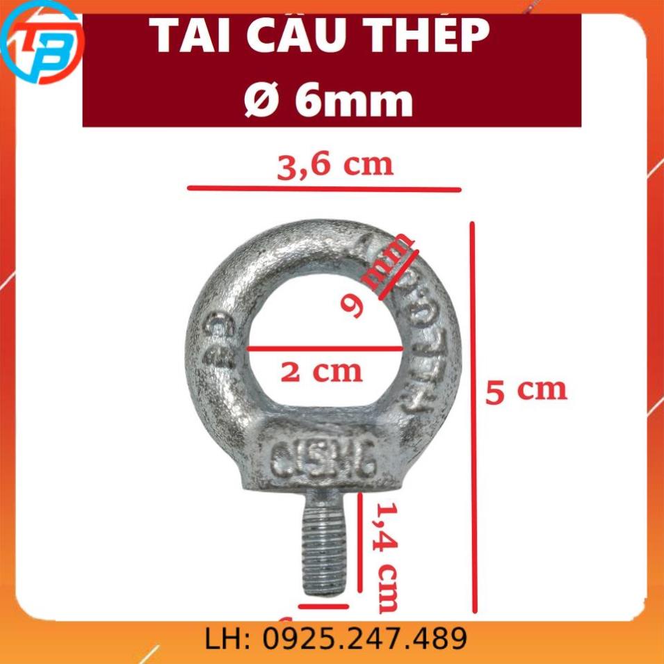 Tai cẩu thép, bulong tròn  CÁP THÉP SÀI GÒN