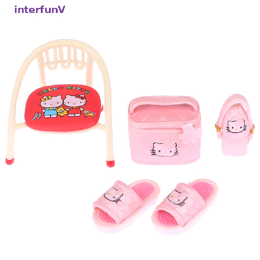 [InterfunV] 1 Túi Xách Mỹ Phẩm Dép Đi Trong Nhà Búp Bê Dễ Thương [Mới]
