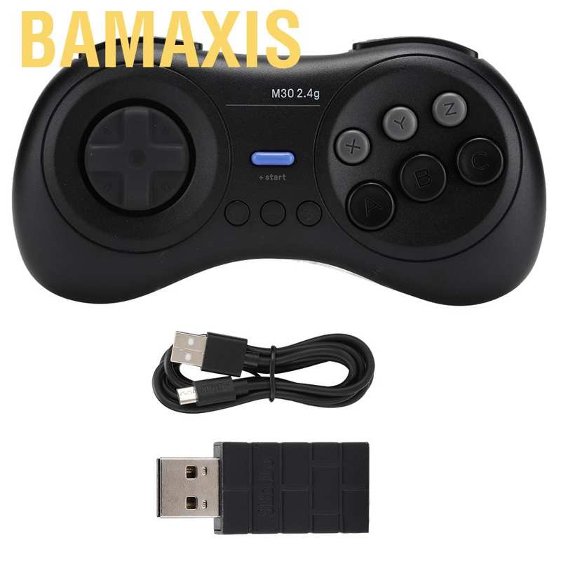 Tay Cầm Chơi Game Không Dây Bamaxis 8 Bitdo M30 Md Mini 2.4g Cho Sega Mini/Genesis Mini/Switch