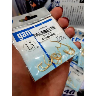 Lưỡi câu Gamakatsu Vàng Nhật số 1.5