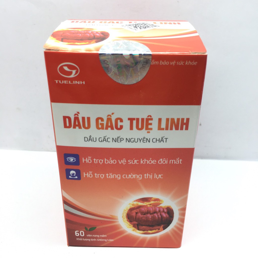 Dầu Gấc Tuệ Linh 60 viên