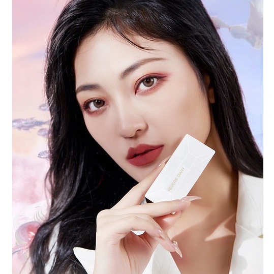 [Hàng mới về] Son môi REVERIE DIARY chất nhung lì màu trắng không dễ phai màu cho nữ