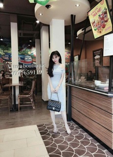 đầm ôm body hở vai