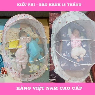 Màn chụp gấp gọn cho bé - Mùng chụp chống muỗi cho bé sơ sinh