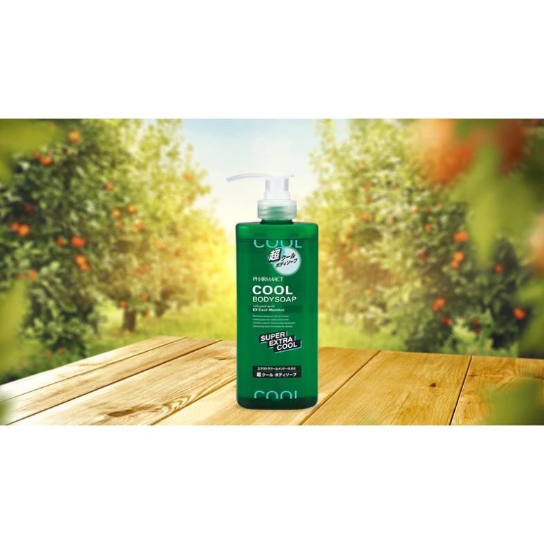 SỮA TẮM NAM CAO CẤP PHARMAACT COOL NHẬT BẢN  - HÀNG NỘI ĐỊA NHẬT
