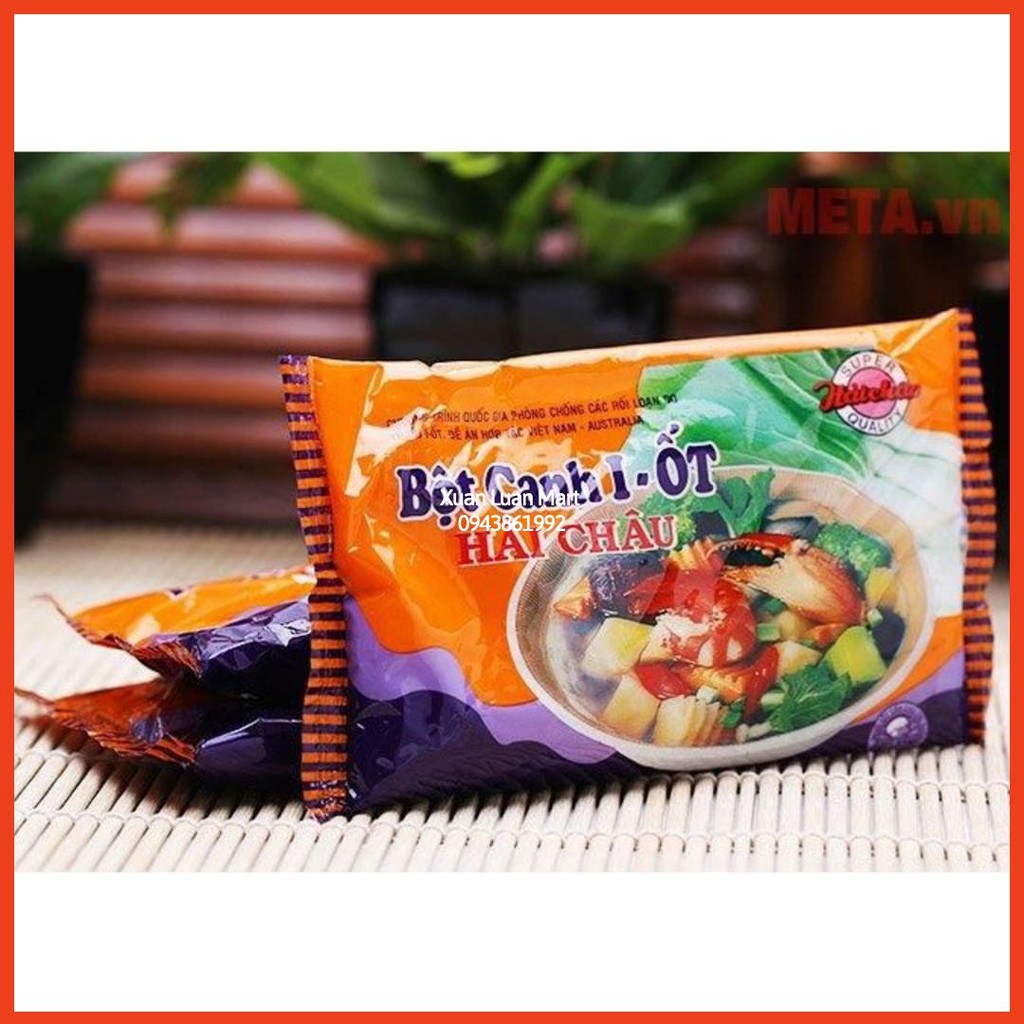 [Mã GROSALE55 giảm 8% đơn 500K] BỘT CANH/ GIA VỊ HẢI CHÂU GÓI 190G