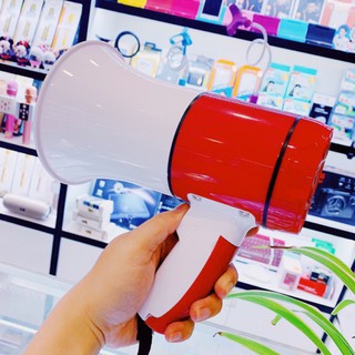 Loa phóng thanh cầm tay có ghi âm, phát lại có cổng Usb Megaphone