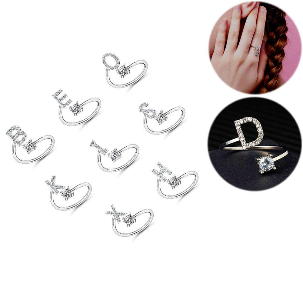 Bộ 26 Ký Tự Chữ Cái Đính Đá Sáng Lấp Lánh Có Thể Điều Chỉnh