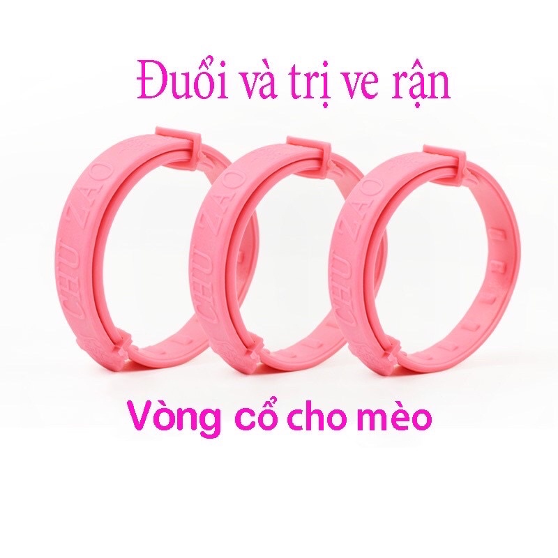 Vòng Trị Rận, Bọ Chét Cho Chó Mèo