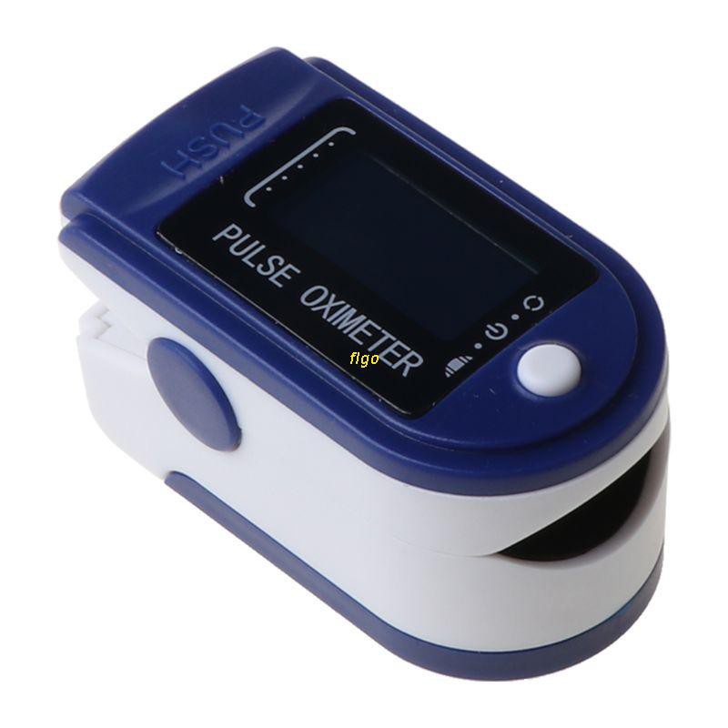 flgo Finger Clip Pulse Oximeter Blood Oxygen Saturation Monitor Heart Rate Monitor Pulse Oximeter Fingertip SpO2 Sensor