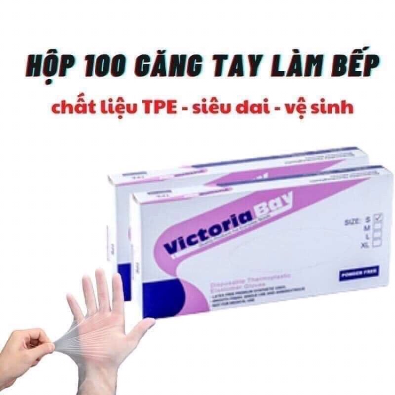 (Flash Sale) GĂNG TAY LÀM BẾP VICTORIABAY SIÊU DAI THẬT TAY HÀNG CHUẨN ĐẸP - Amina