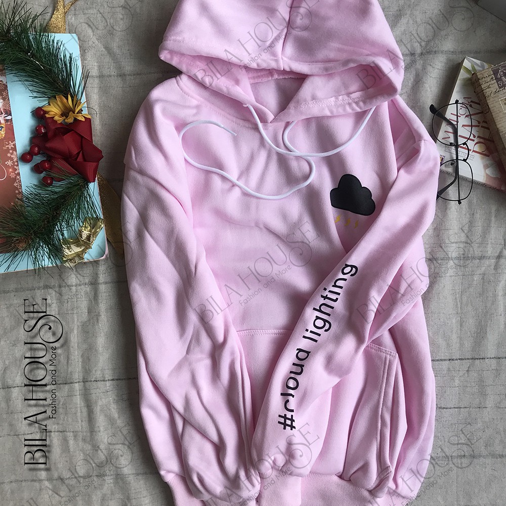 ÁO HOODIES NỈ BÔNG HOT TREND FREESIZE DƯỚI 50kg kèm hình chụp thật | BigBuy360 - bigbuy360.vn