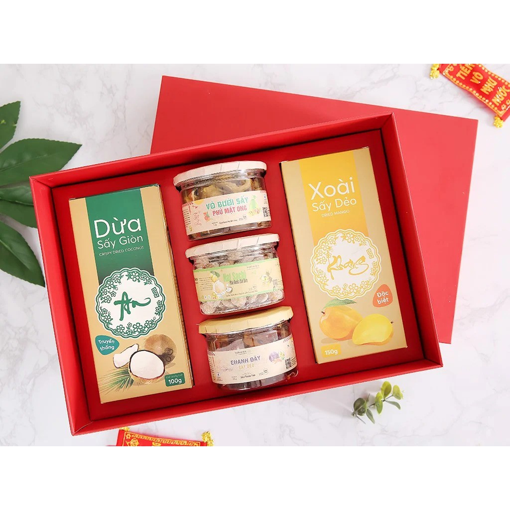 [Quà Tết 2022] Bộ Quà Tết An Khang Sang Trọng Nonglamfood 2022 | Quà Tết Yêu Thương - Tinh tế | BigBuy360 - bigbuy360.vn