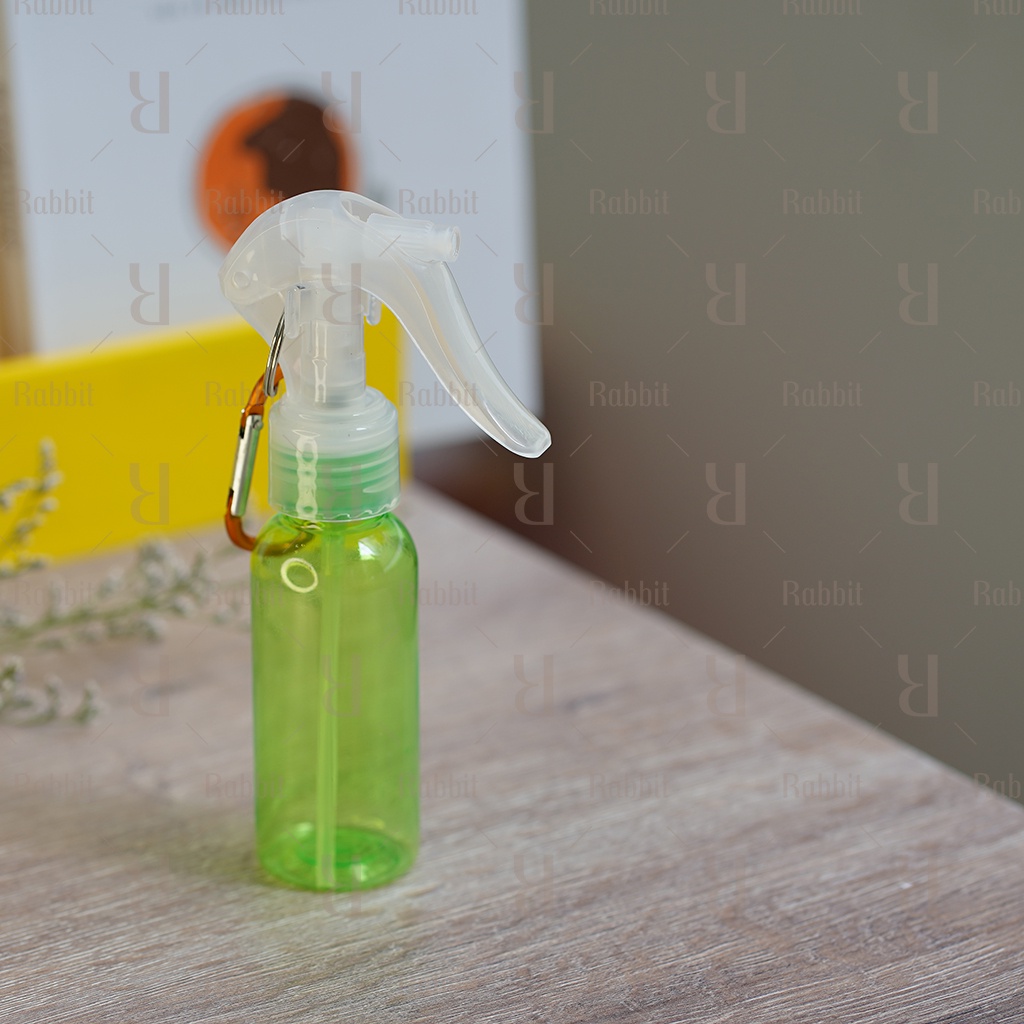 Chai lọ xịt khuẩn phun sương mini có móc treo Rabbit Lab 60ml
