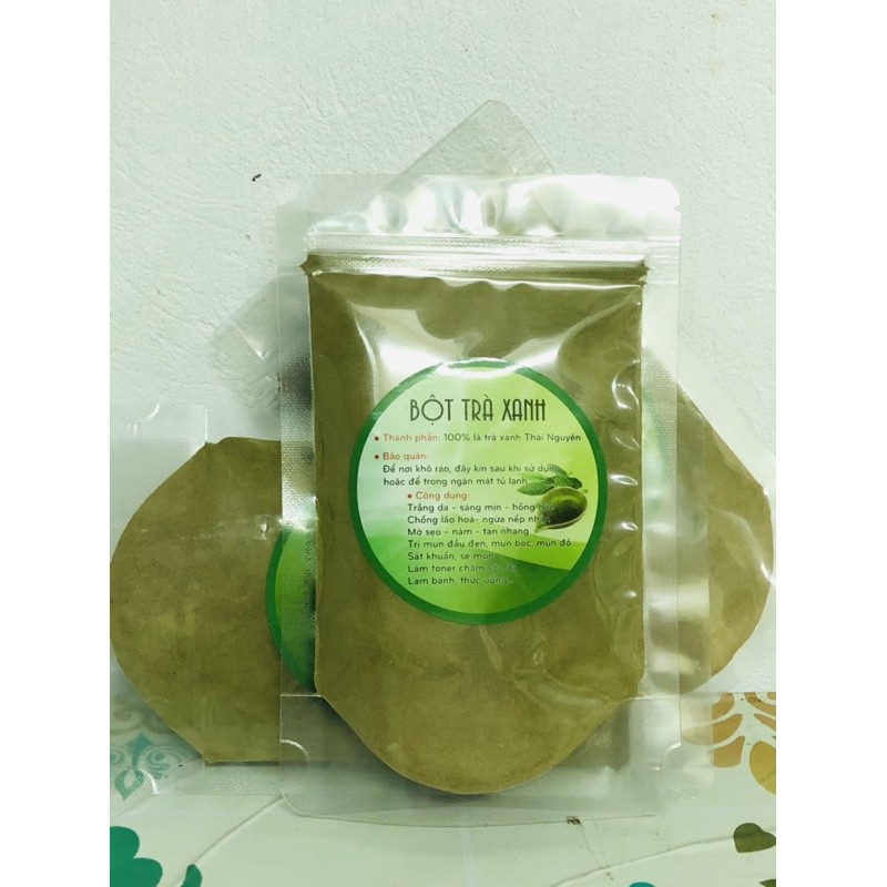 100gr Bột Trà Xanh (Matcha) Nguyên Chất 100%