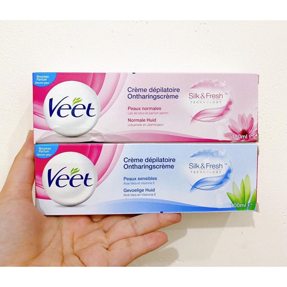 KEM TẨY LÔNG VEET PHÁP 100ML AN TOÀN HIỆU QUẢ.