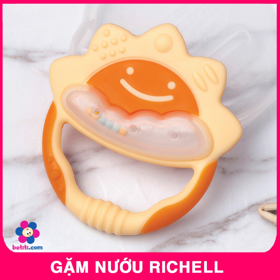 Gặm Nướu Xúc Xắc Richell Có Kèm Hộp Đựng Tiện Lợi Cho Bé - 4973655423035