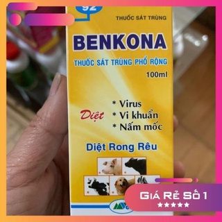 Thuốc sát khuẩn diệt rong rêu benkona