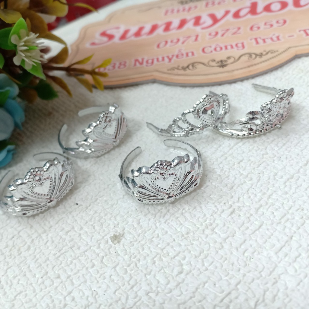 Phụ Kiện Thời Trang Búp bê Barbie Cao 30cm -Trang Sức vòng cổ,vòng tay,vương miện,bông tai,kẹp tóc,kính mắt