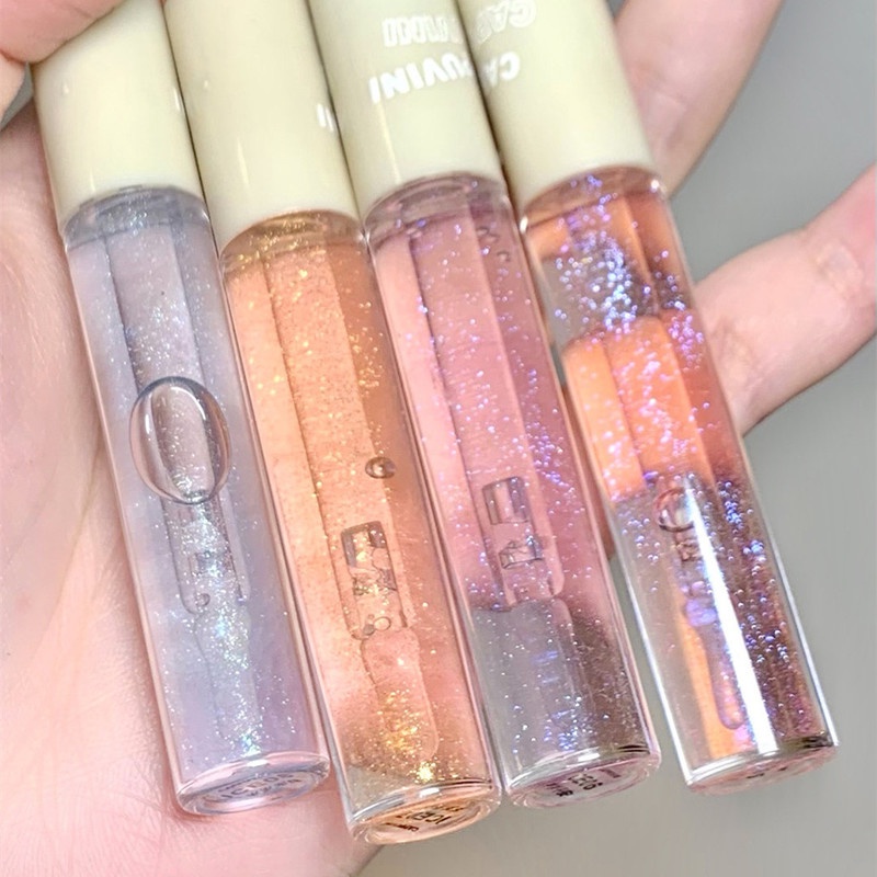 Son Bóng Hai Đầu Trong Suốt Dưỡng Ẩm Làm Mờ Đường Viền Môi Thương Hiệu Cappuvini