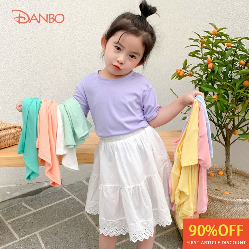 Baby T-shirt kids clothes cartoon Pink cute color multi type comfort