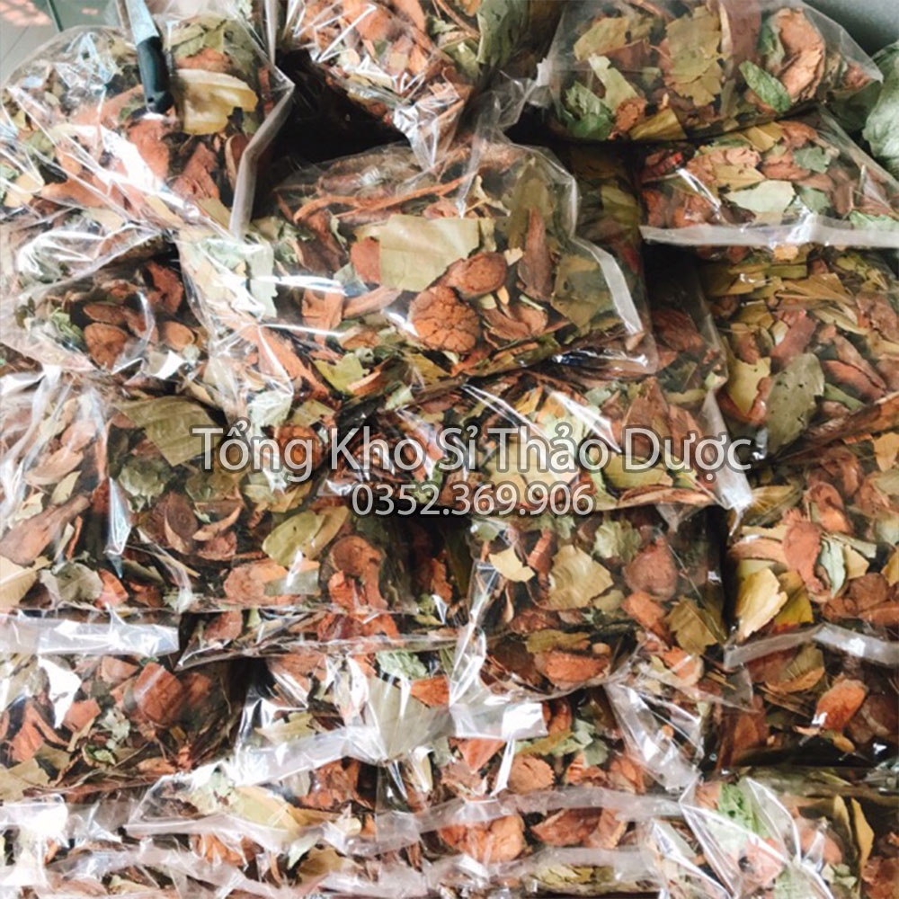 Lá xông tắm Dao Đỏ Set 5-10 túi (phục hồi sức khỏe cho mẹ sau sinh)