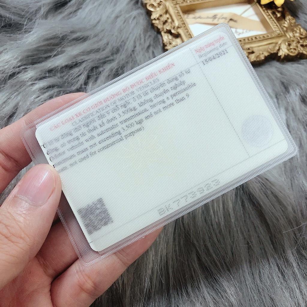 Combo 10 Túi đựng thẻ căn cước công dân, bằng lái xe, ATM, Card visit, CMND