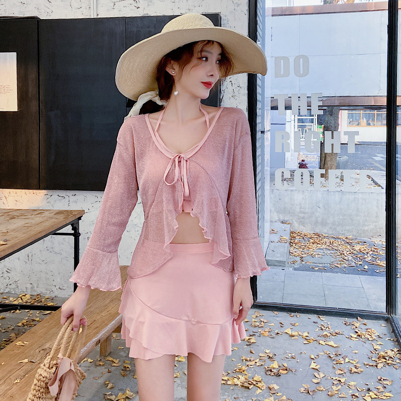 Set Đồ Tắm Phong Cách Hàn Quốc Quyến Rũ Dành Cho Nữ | BigBuy360 - bigbuy360.vn