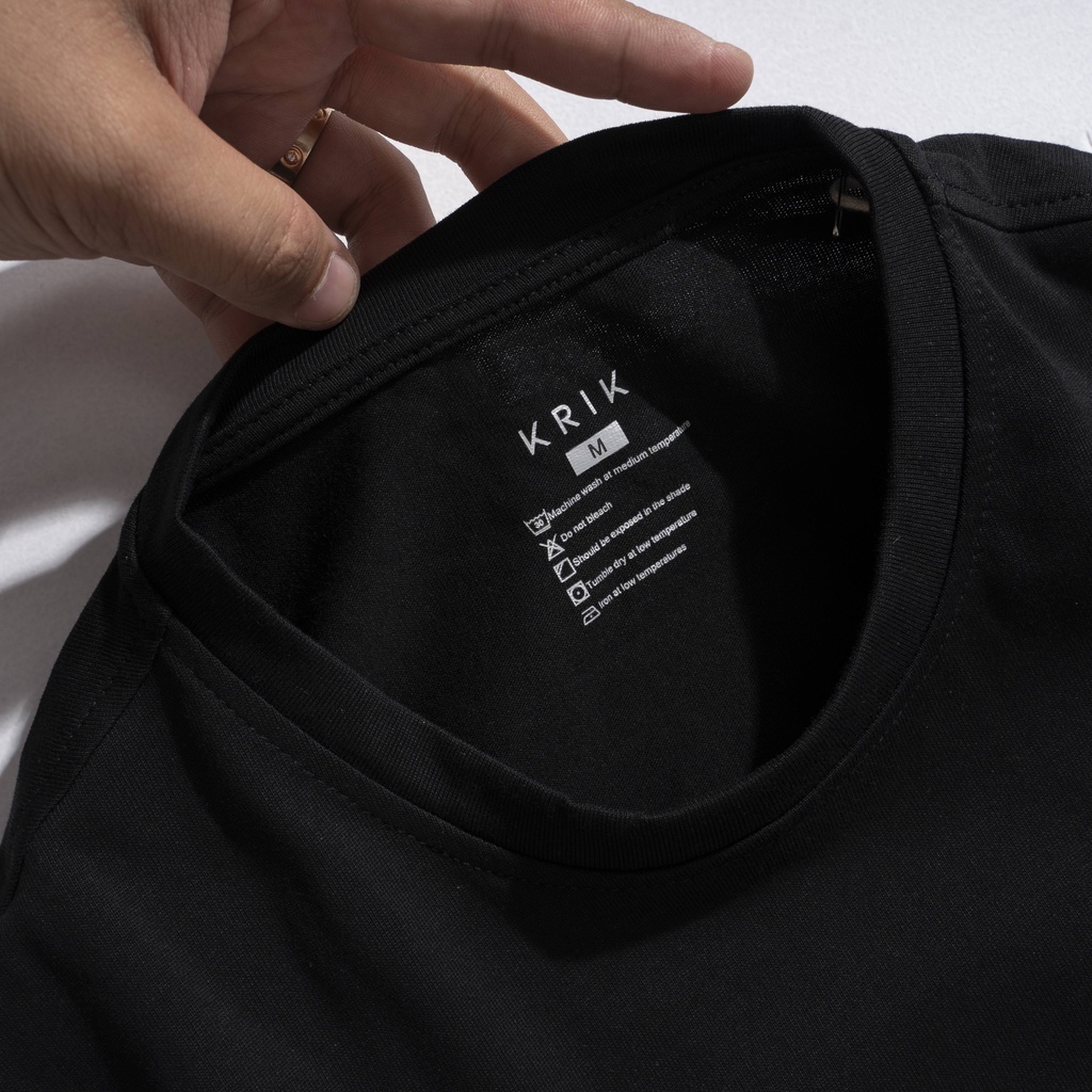 Áo Thun Nam Cổ Tròn Cao Cấp Local Brand KRIK Vải Cotton Form Slim Fit 3105 | BigBuy360 - bigbuy360.vn