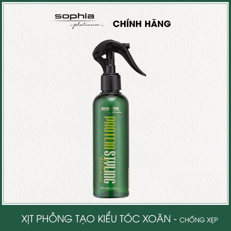 [CHUẨN AUTH] Xịt phồng tạo kiểu tóc, chống xẹp tóc Sophia 200ml Hàn Quốc