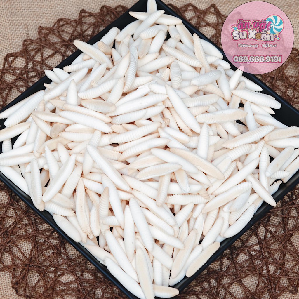 Bánh men sữa con sâu Ăn Vặt Su Xoắn