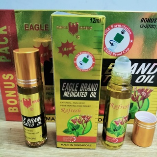 Dầu Gió Singapore Dạng Lăn 12ml