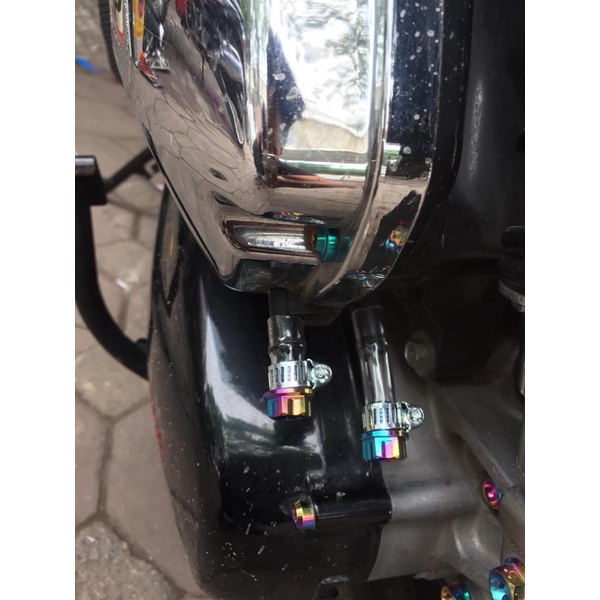 1 ống xả cặn titanium(lắp xe ga)