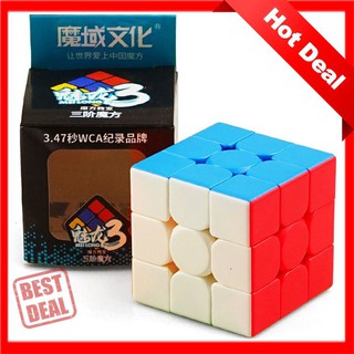 Rubik 3x3x3 không viền MoYu Meilong stickerless Đồ chơi giáo dục cho bé rubik 3×3 stickerless