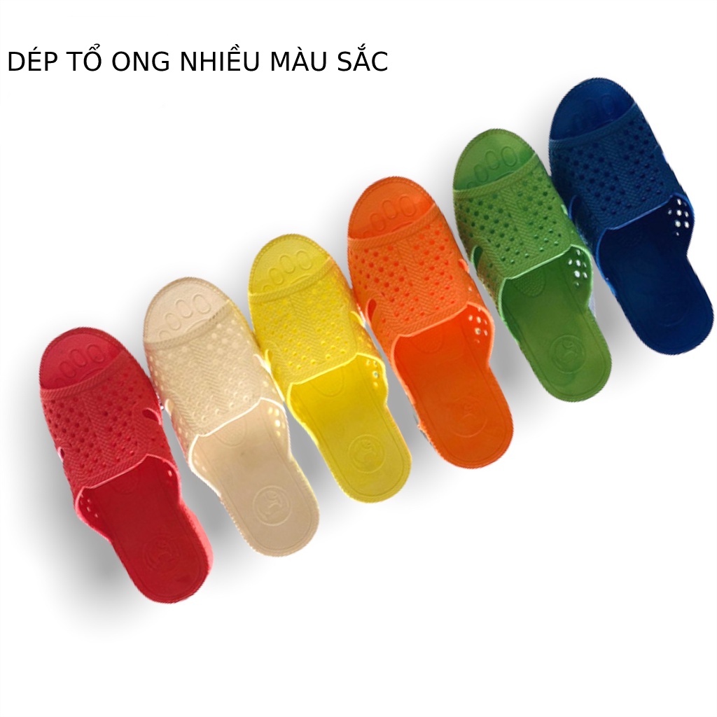 Dép Tổ Ong Nhiều Màu (9 Màu), Đa Năng Đi Mưa, Đi Trong Nhà Nam Nữ 88301