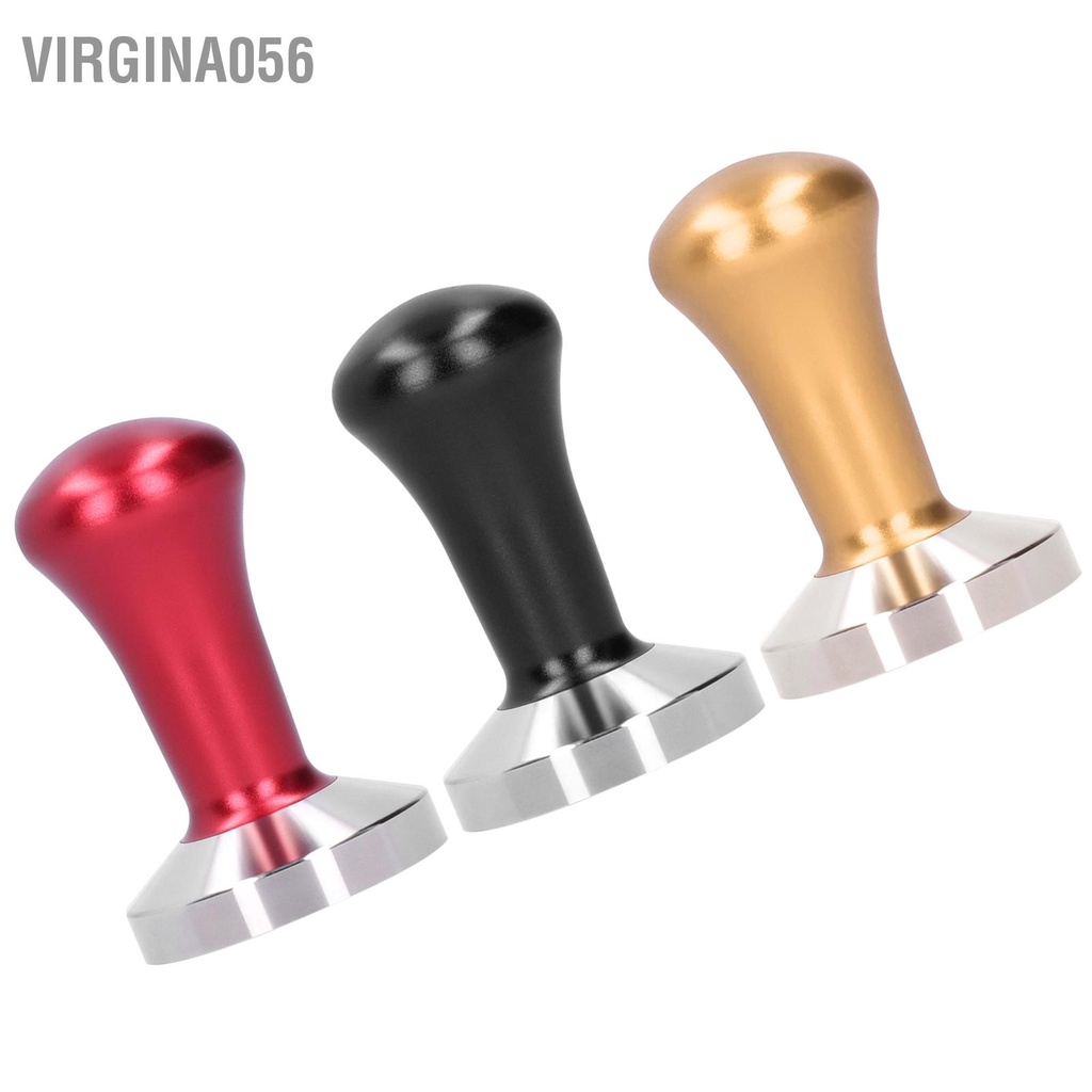 Virgina056 Cà phê Tamper phẳng đáy dưới dạng bột Máy ép tay Búa làm cà Phụ kiện bếp Đồ dùng nhà