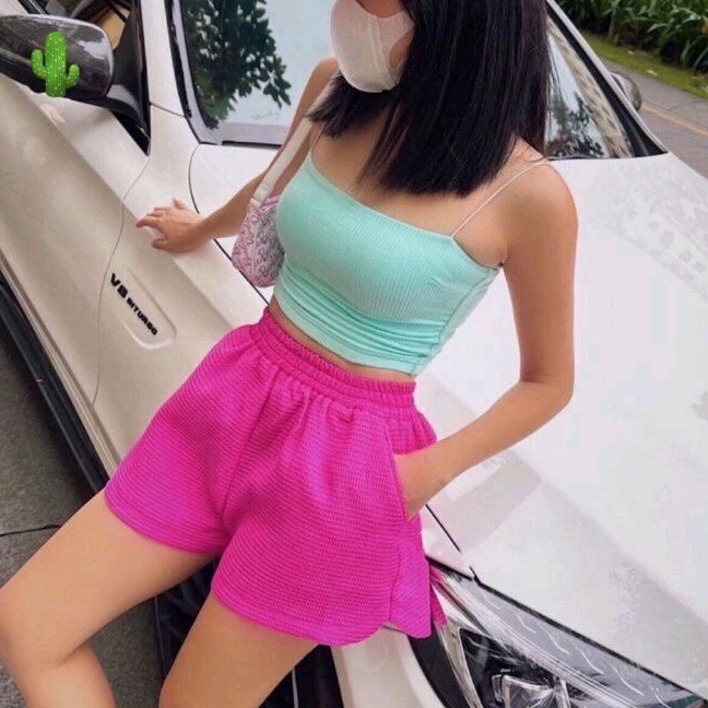 Quần xốp lưng thun vạt bầu Cao cấp