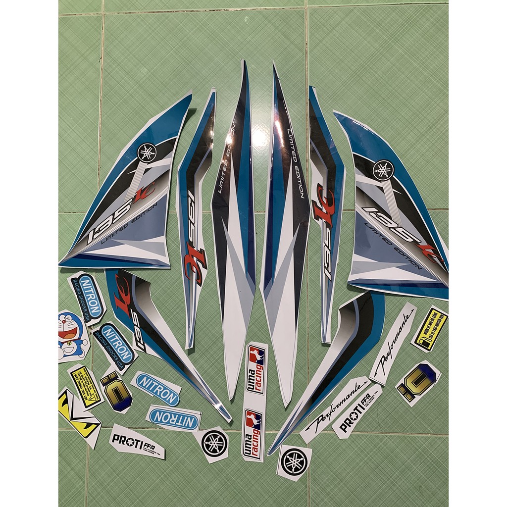 Tem exciter 135 xanh ngọc