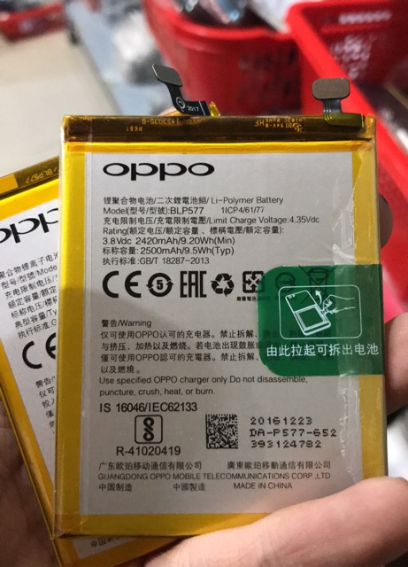 Pin Oppo Neo 7 A33 (BLP:577) Zin Hàng Cao Cấp