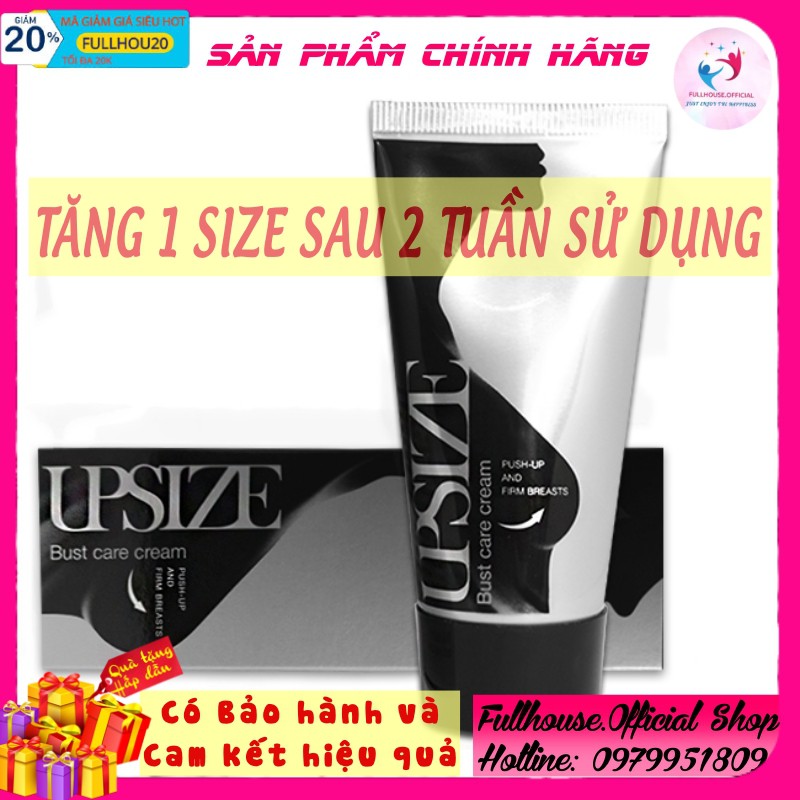 (HOT) Kem Nở Ngực Upsize Nga, Tăng Size Vòng 1 Đầy Đặn, Căng Tròn - Mỹ Phẩm Chiết Xuất Tự Nhiên - An Toàn - Kèm Quà