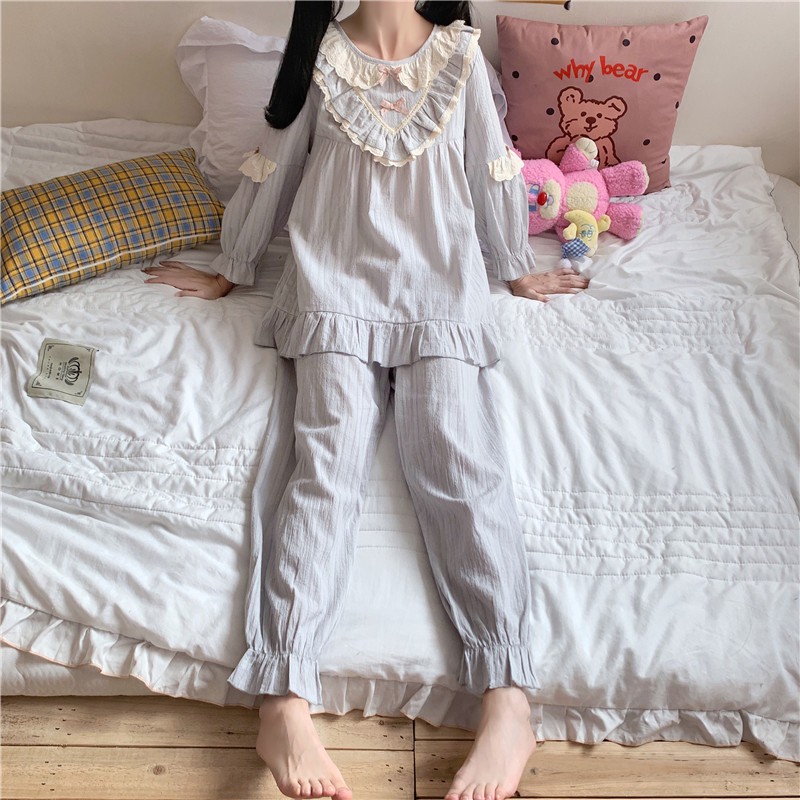 Đồ ngủ phong cách tiểu thư siêu xinh