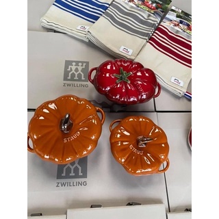 Âu sứ cà chua, bí ngô staub