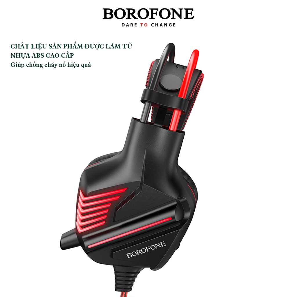 Tai nghe có dây chụp tai gaming Borofone BO101 - AK Mobile