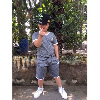 Bộ thun thể thao bé trai