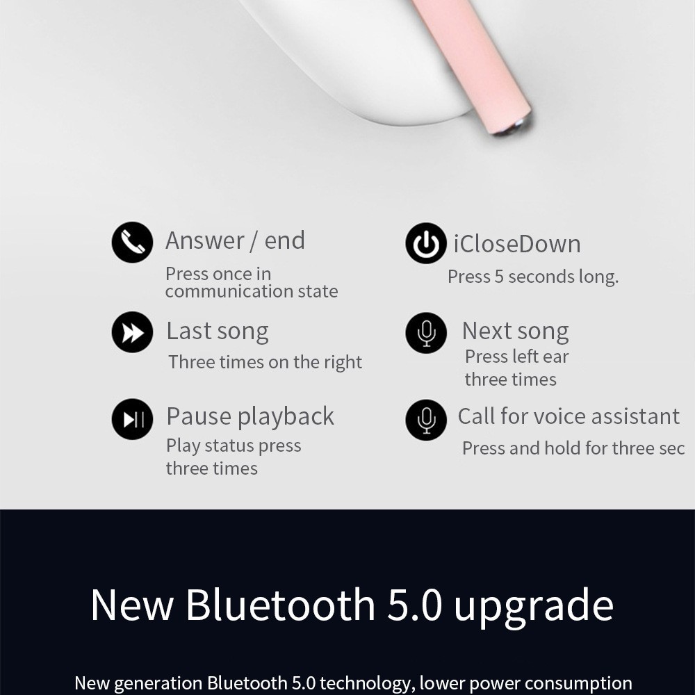 Tai nghe Bluetooth Inpods12 TWS không dây