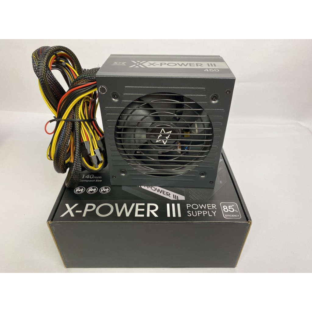 Nguồn máy tính Xigmatek X - Power III Supply X450 chuyên dành cho PC Gaming chính hãng bảo hành 36 tháng