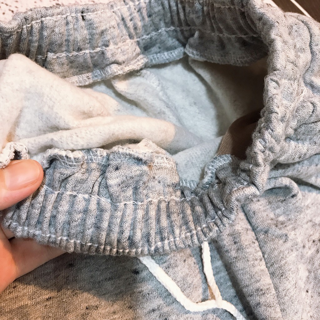 Quần jogger nữ bo gấu chất nỉ - Quần nỉ bo chun dáng rộng phong cách Ullzang (Video thật/ | BigBuy360 - bigbuy360.vn