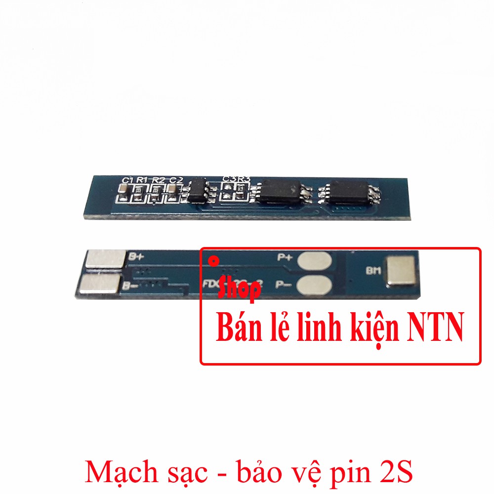 Mạch sạc và bảo vệ pin 2S